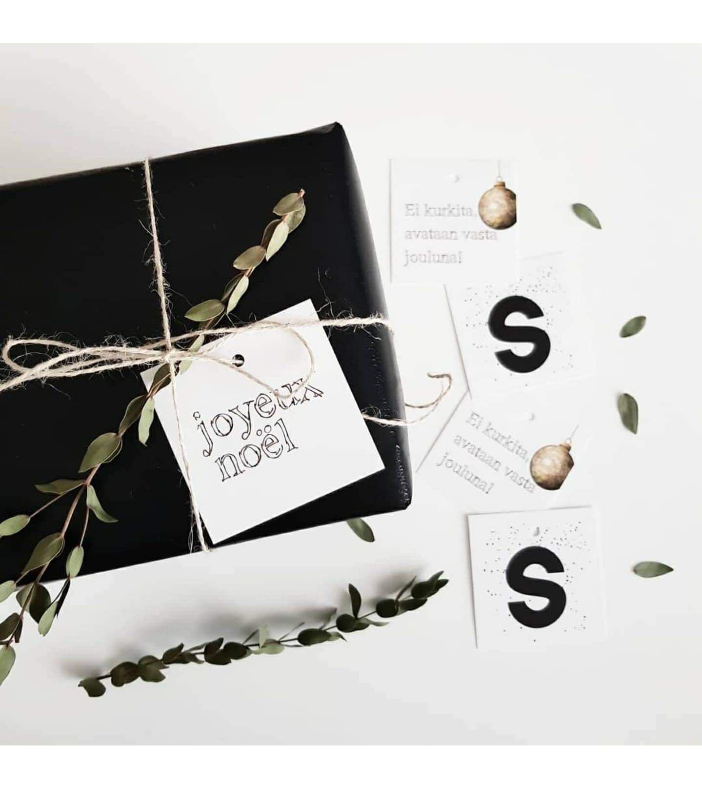 Pakettikortti - Kirjain - LuKLabel