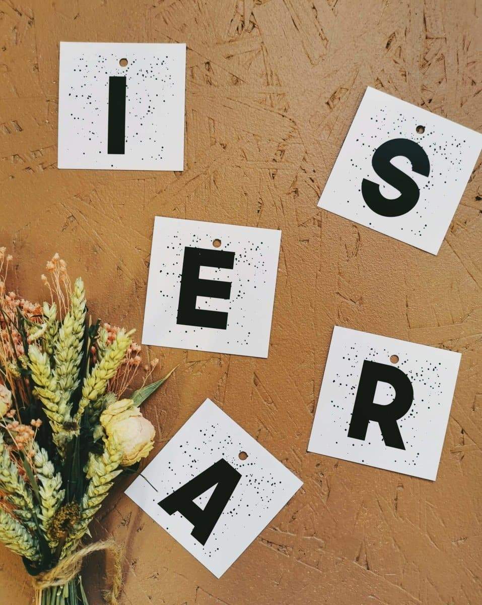 Pakettikortti - Kirjain - LuKLabel