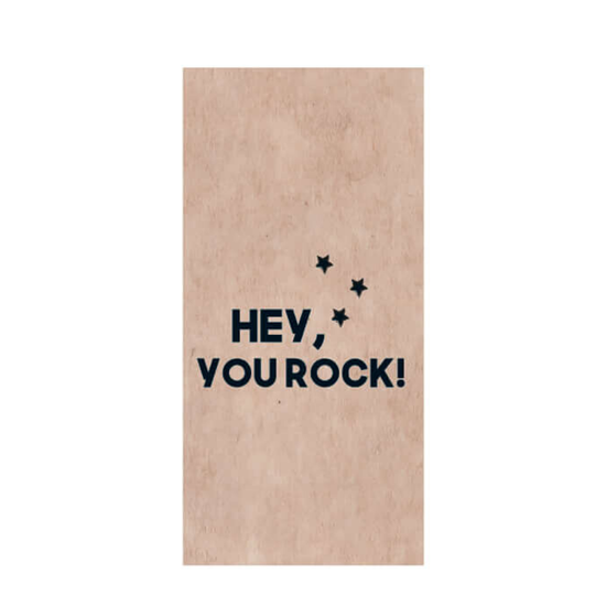 Pakettikortti - You rock - LuKLabel